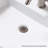 Grid Bathroom Sink Drain with No Overflow-21726984