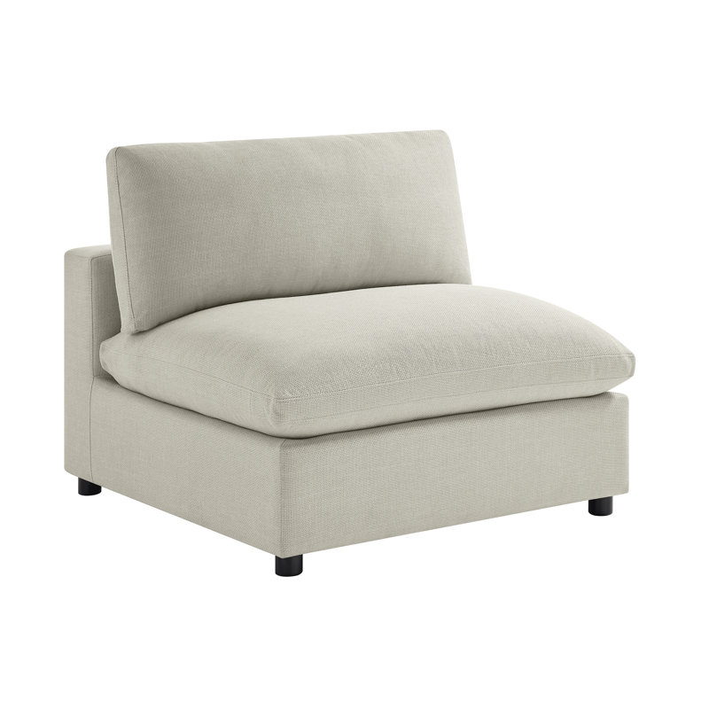 Fauteuil de chambre Jazzmyne, Polyester beige