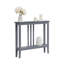 Table d'entrée Aubreyana - Console étroite - Console avec rangement - Décoration de couloir - Tables console en bois pour l'entrée - Table d'appoint console étroite-95026263