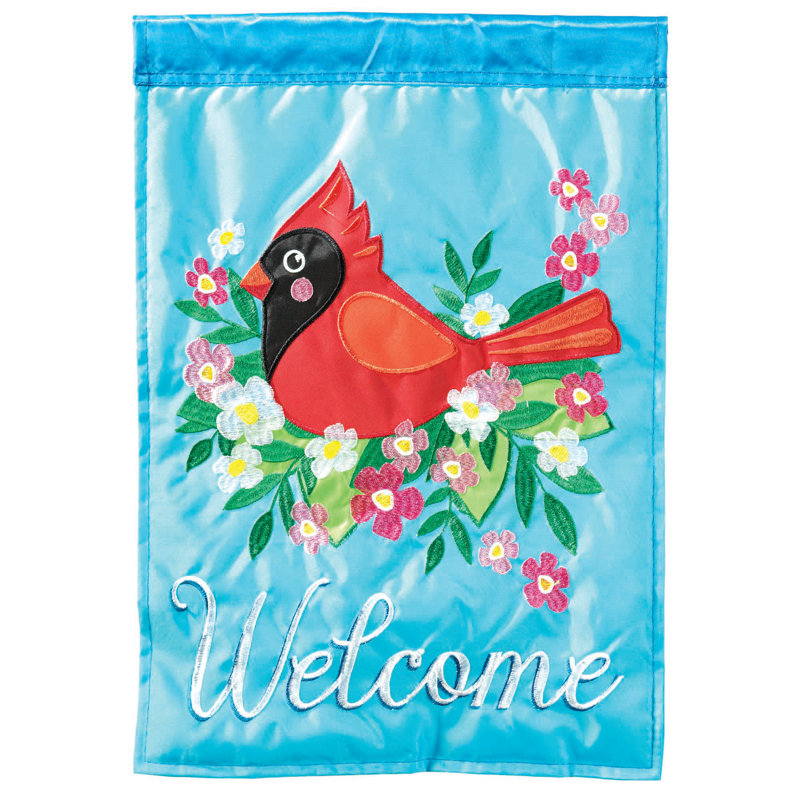 Drapeau de jardin en nylon 18 x 13 po Ekkam