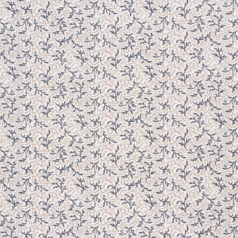 Tissu Schumacher x Celerie Kemble, Basalte / fauve