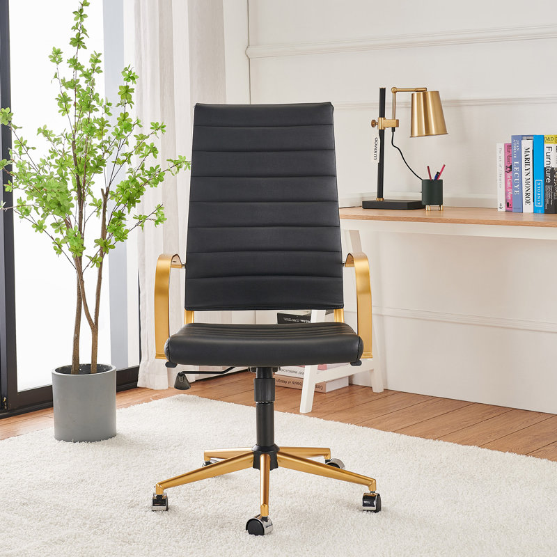 Everly Quinn Ramiro Executive Chair, Black