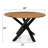 Pinkard 46'' Iron Pedestal Dining Table
