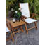 Chaise de patio pliante teck California