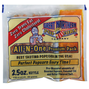Wabash Valley Farms Butter Lovin Movie Night 4-pc. Popcorn, One Size , Silver
