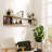 60 inch Bookshelves Wall Mounted, Living Room Shelves, Floating Wood Shelf, Shelves for Wall Storage