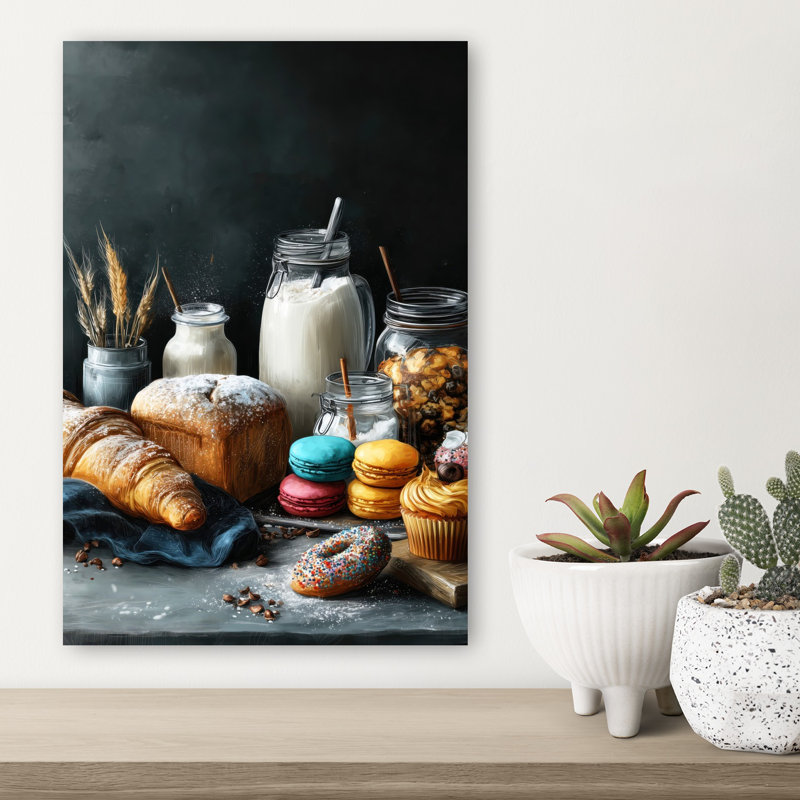 Art mural rustique contemporain contemporain, 18" H x 12" W