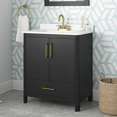Meuble-lavabo simple avec plateau Austin 30