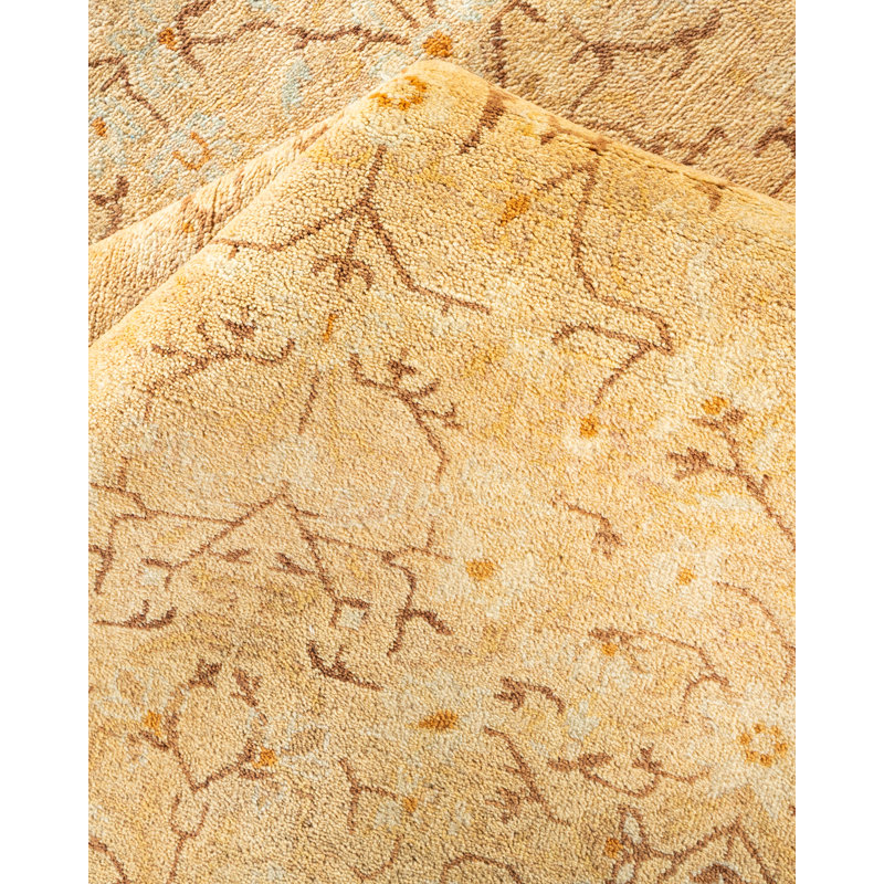 Tyionna One-of-a-Kind 7' 10" X 10' 2" Hand Knotted Area Rug