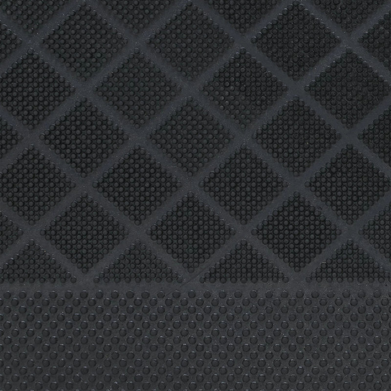 Tapis d'extérieur 24 po x 16 po Drew Checkerboard