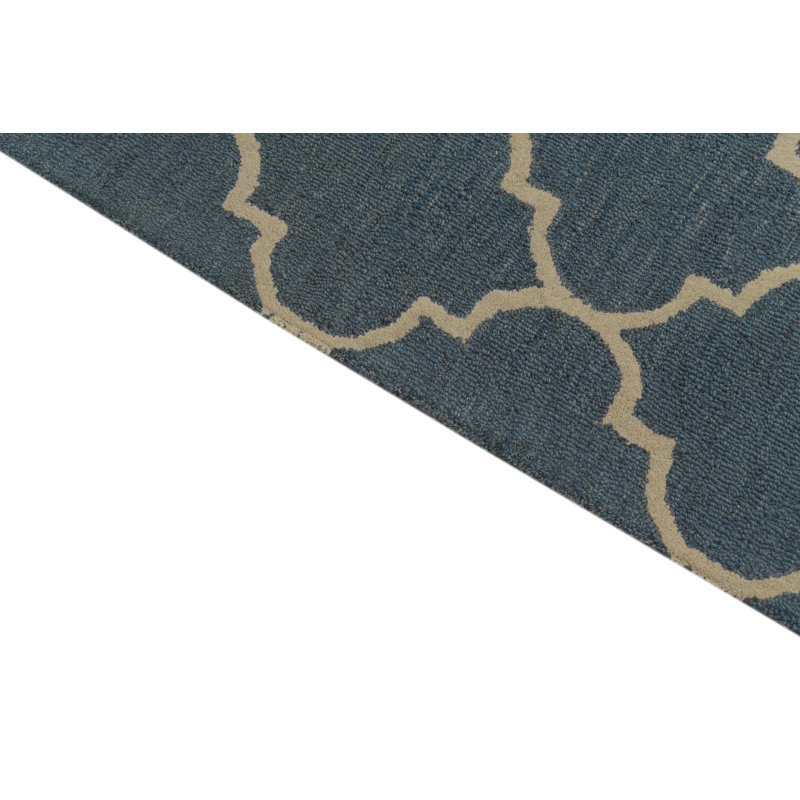 Tapis bleu 5x8 Pineland