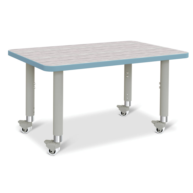 Tables d'activités Berries, L 36 po x l 24 po, Bleu côtier