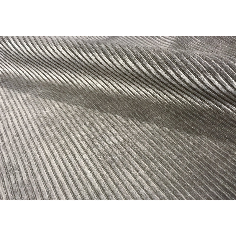 One-of-a-Kind Himalayan Hand-Knotted 9'2" x 12' Light Gray Area Rug