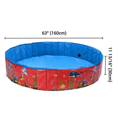 Piscine en plastique pour animaux