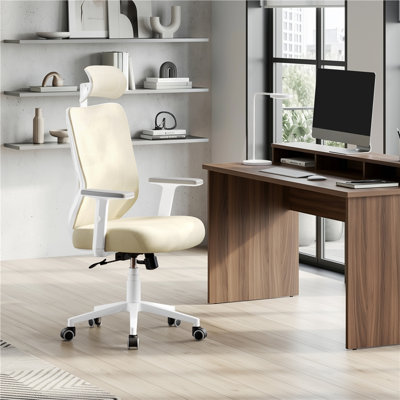 Yaheetech Office Chair with Headrest