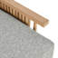 Hudson Outdoor Accent Chair Natural/Gray
