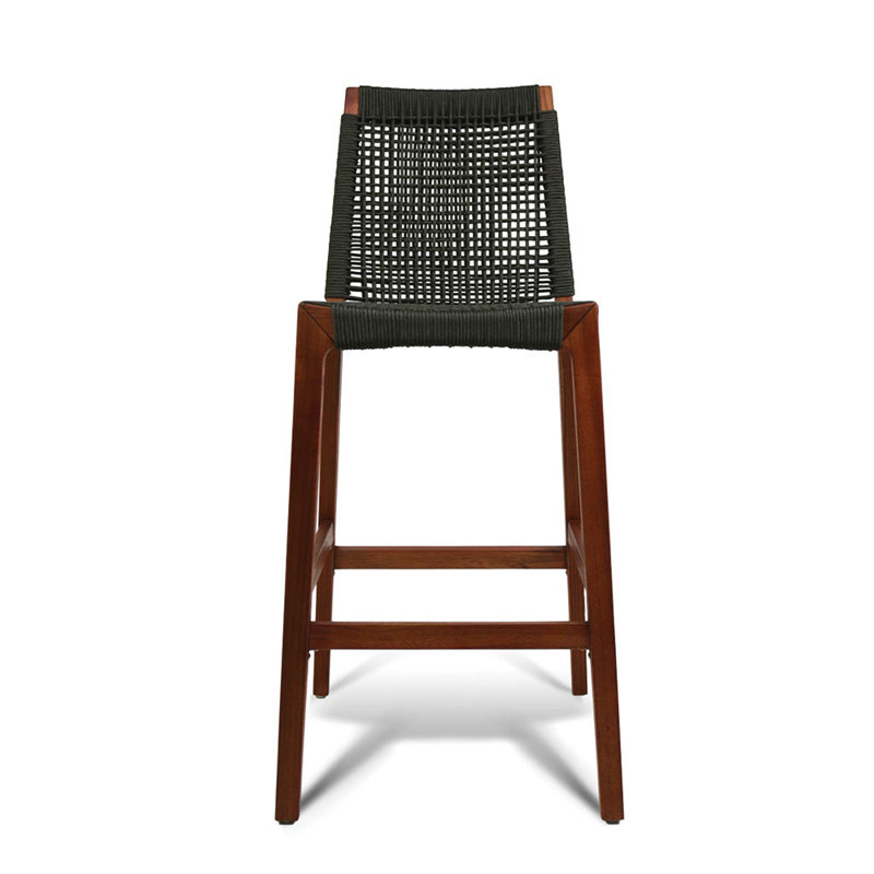 Lure Bar Stool, Charcoal