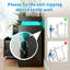 Commode 6 tiroirs, commode noire, commode lumineuse à DEL, rangement dans la chambre à coucher, commode, prise de courant, DEL activée par le mouvement, USB rechargeable, anti-basculement, organisateur de vestibule-1462187154