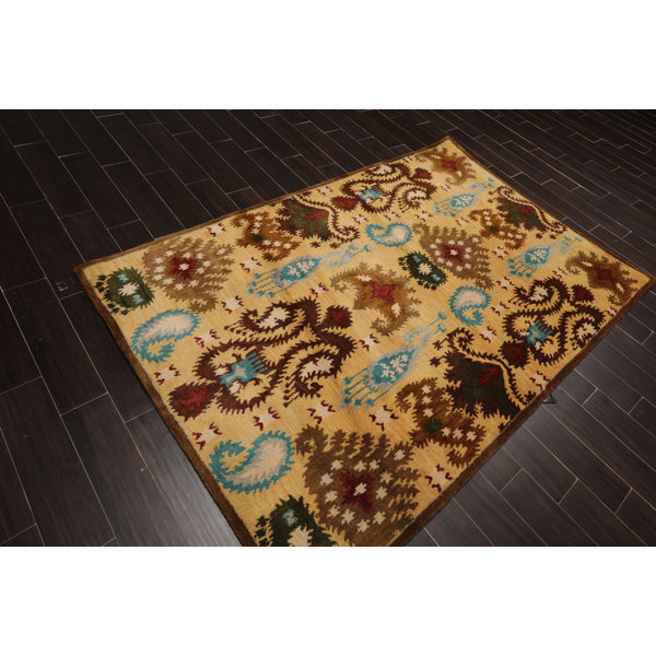 Bungalow Rose Wool Rug | Wayfair