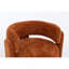 Chaise d'appoint moderne, fauteuil d'appoint contemporain en tissu Boucle
