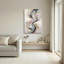 «Swirling Colors», reproduction d'art sur toile, ensemble de 1-130028741-130028745