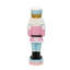 Soldat rose casse-noisette 4 pi avec gâteau, décoration des Fêtes à piles-430843169