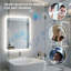 Rectangle Wall Makeup / Shaving Mirror-1248584132
