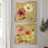 «French Country Garden I», ensemble de 2 reproductions d'art encadrées