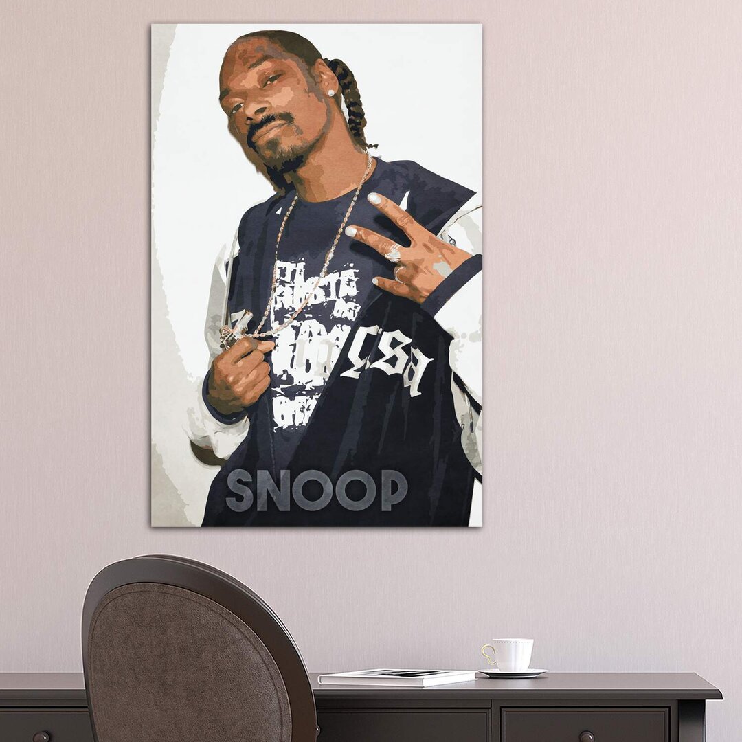 Leinwandbild Snoop II von Durro Art