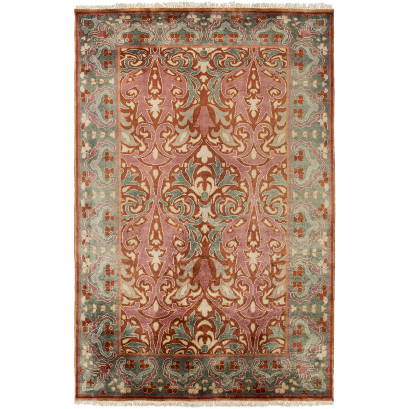 Dib Wool Oriental Indoor Rug, Rectangle 5' x 8'