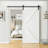 Standard Single Door Barn Hardware Kit (Not Include Door)-44442766