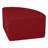 Upholstered Pie Ottoman 12" Height-101545354