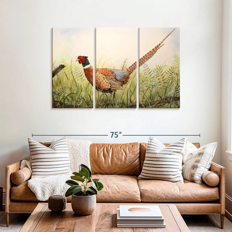 Brampt Glorious Pheasant, 36" H x 57" W