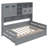 Wooden Daybed With 2 Drawers,And All-In-One Cabinet And Shelf-2108963408-2108963415
