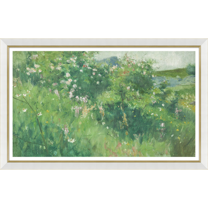 «Summer Landscape», reproduction d'impression encadrée