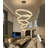 Modern 5-rings Crystal Led Chandelier-79097869