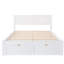 Lit plateforme simple avec tiroir sous le lit, blanc-1630036389-1630036376