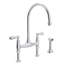 Georgian Era™ Bridge Faucet with Side Spray-57626576
