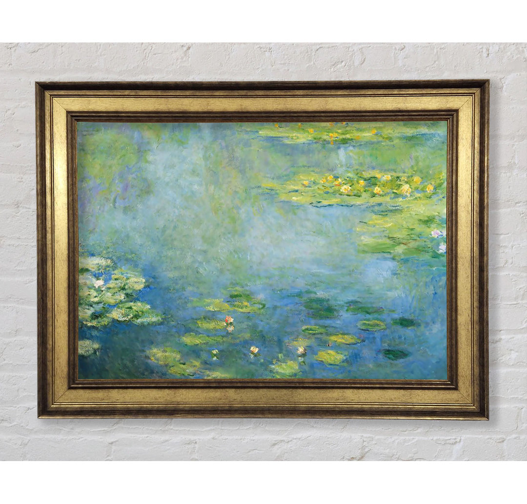 Seerosen von Monet - Einzelne Bilderrahmen Kunstdrucke