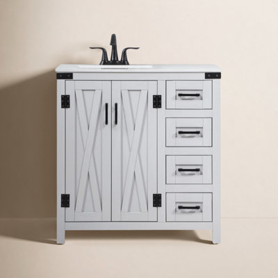 Slayton 32'' Single Bathroom Vanity