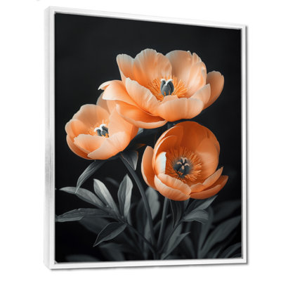 Décoration murale Gatling - pivoines
