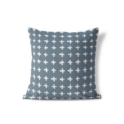 Coussin décoratif à carreaux