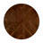Round Extendable Solid Wood Dining Table-147382906