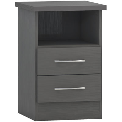 Cascio 2 Drawer Bedside Table