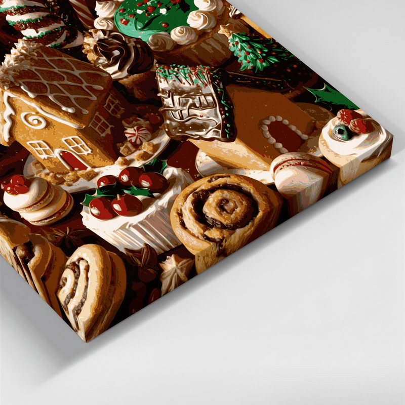 Art mural sur toile, Desserts, H 20 po x l 30 po