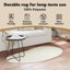 Area Rug Cream Non-Slip-535912992-535912993