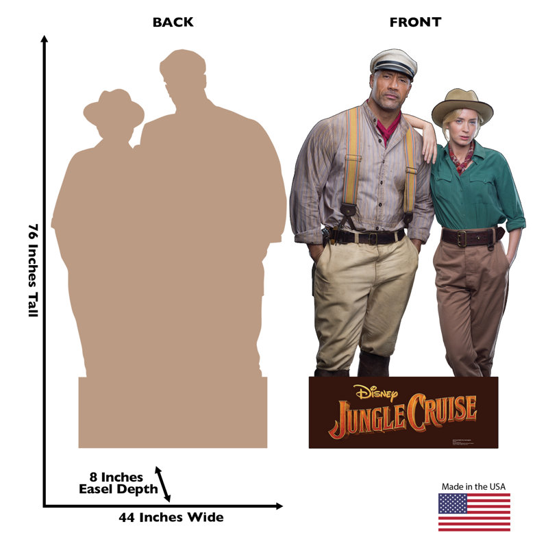 Disney Jungle Cruise Life-Size Cardboard Cutout