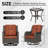 2 - Person Outdoor Conversation Sets with Cushions-1964608194