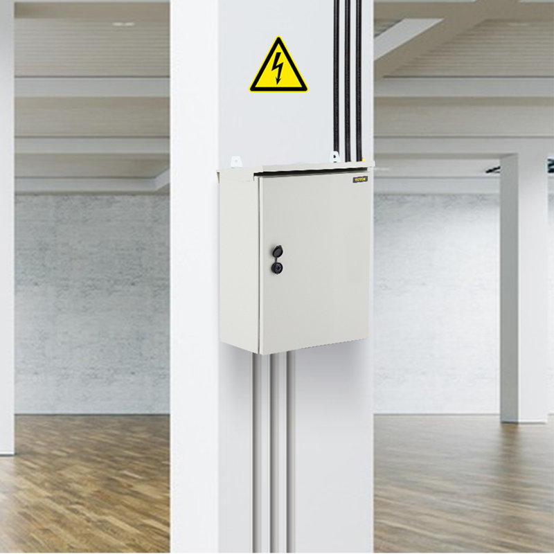 Armoire électrique, 28 x 20 x 8 po, testée selon les normes UL NEMA, H 20 po x l 12 po x P 10 po