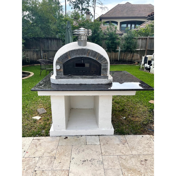 Authentic Pizza Ovens Stone Wood Burning Pizza Oven Wayfair